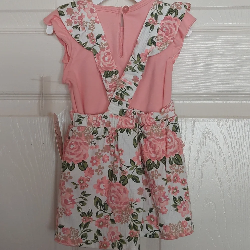 Little Lass Baby Dress 2 Piece Set - Picture 2 of 6